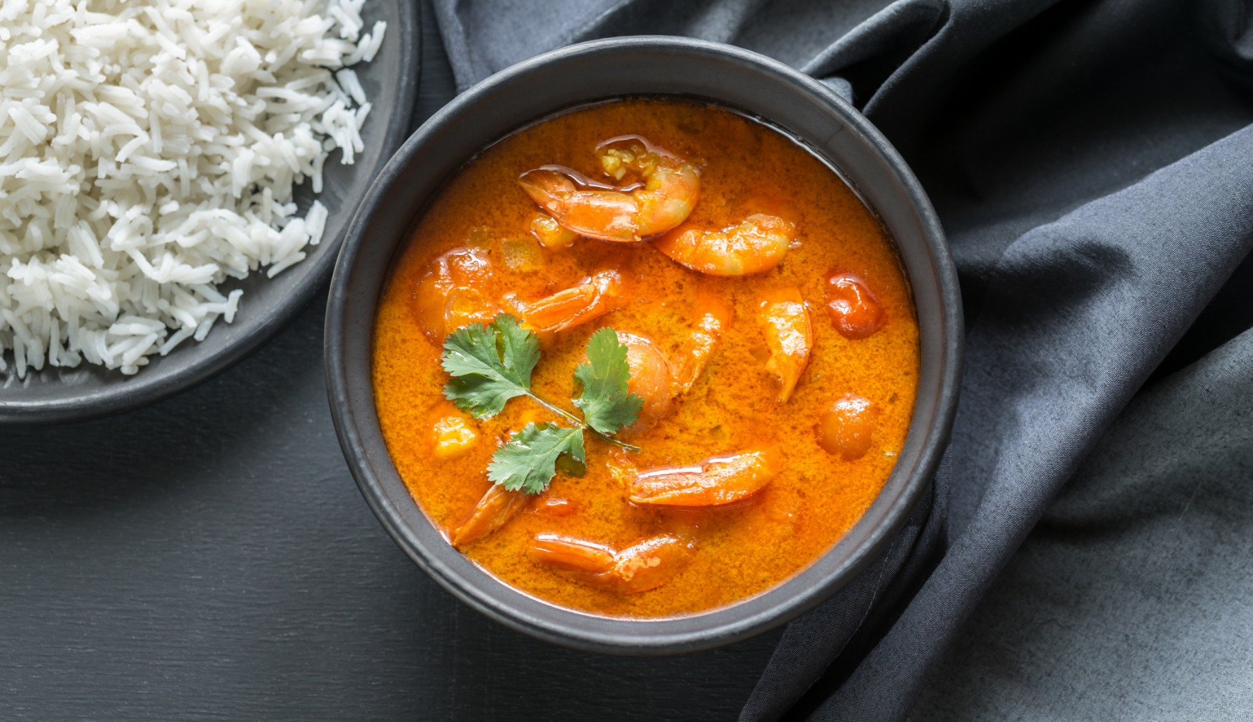 Thai Red Curry with Shrimp